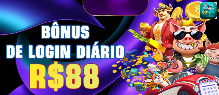 63vip — módulo dedicado a promoções ativas, com ênfase em benefício imediato, pensado para guiar o olhar para botões